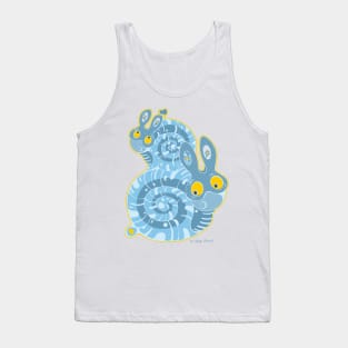 8 Snails / blue edition Tank Top